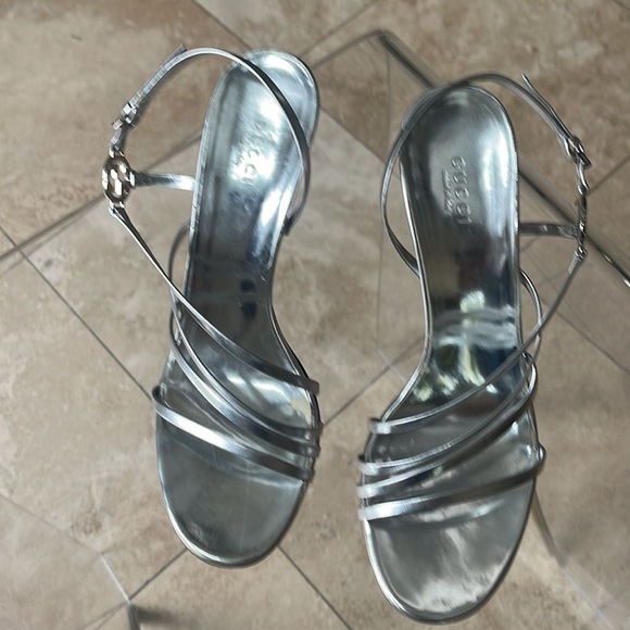 Gucci Silver Heels - Picture 5 of 11